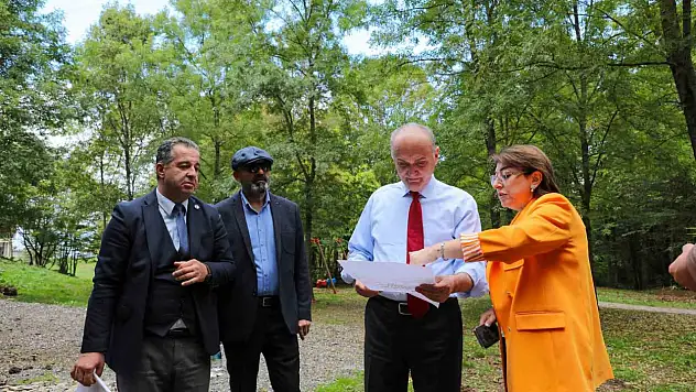 Düzce'de doğa korunuyor, turizme kazandırılıyor: 19 adet bungalov yapılmaya başlandı