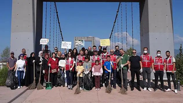 Düzce'de Dünya Temizlik Günü'nde anlamlı etkinlik