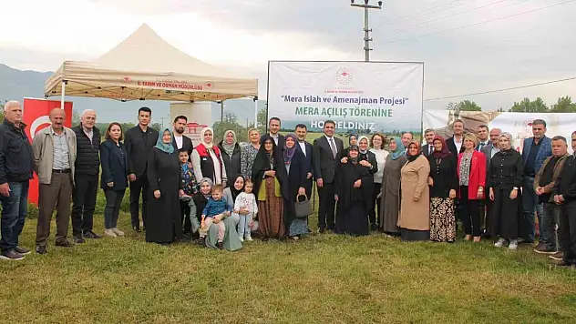 Düzce'de ıslahı tamamlanan meralar hizmete açıldı