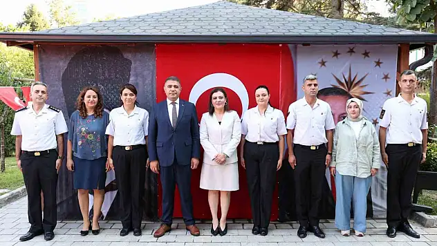 Düzce'de jandarmada terfi heyecanı