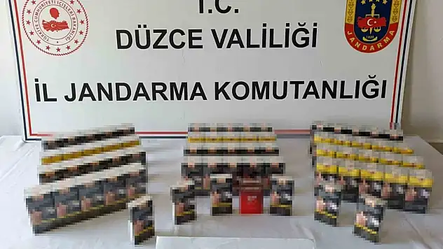 Düzce'de kaçakçılara göz açtırılmıyor