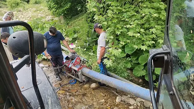 Düzce'de köylerde su arızalarına anında çözüm