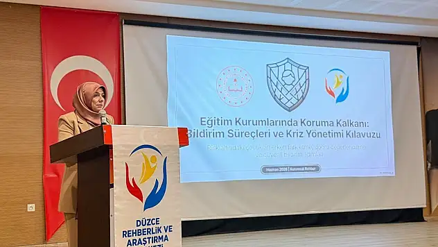 Düzce'de özel eğitim ve rehberlik süreçleri masaya yatırıldı