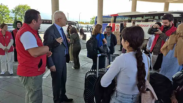 Düzce'de üniversitelilere 'hoş geldin' karşılaması