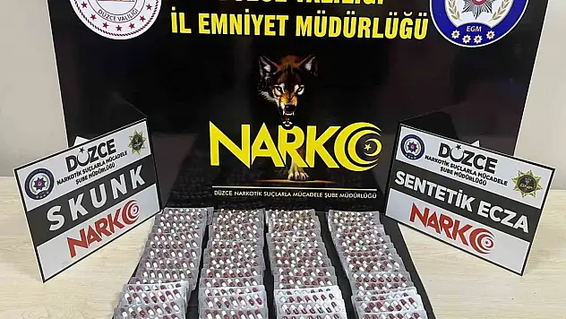 Düzce'de uyuşturucu operasyonunda 1 tutuklama