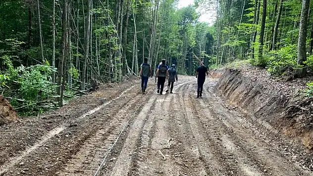 Düzce'de yeni yol çalışmaları tüm hızıyla devam ediyor