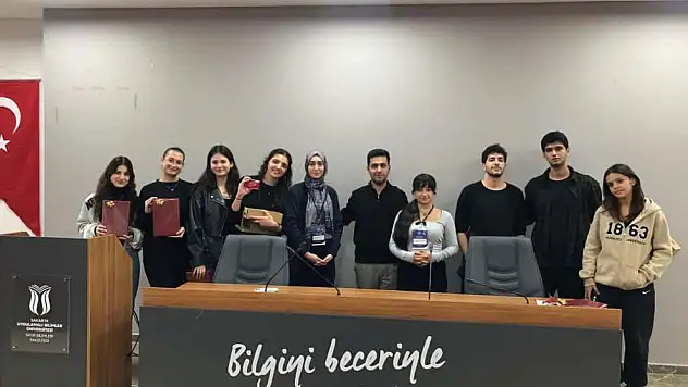 Düzce Üniversitesi öğrencileri üçüncü oldu