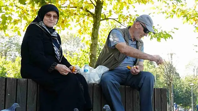 Düzceliler yazdan kalma günlerin tadını çıkarıyor