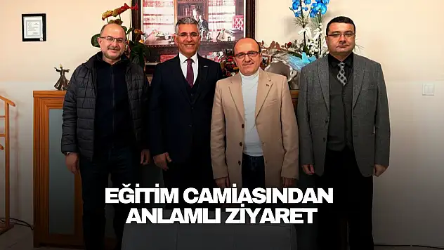 Eğitim Camiasından Anlamlı Ziyaret