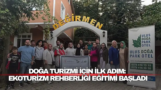Ekoturizm Rehberliği Eğitimi Başladı
