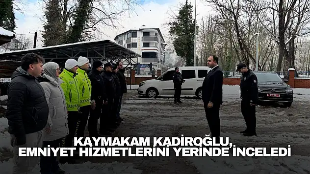 Emniyet Amirliği'ne Denetim Ziyareti