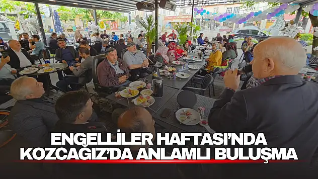 Engelliler Haftası'nda Kozcağız'da Anlamlı Buluşma