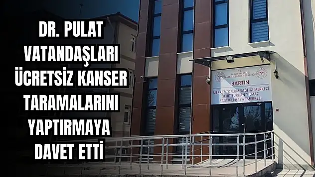 'Erken teşhis hayat kurtarır'