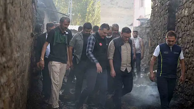 Erzurum'daki yangın kontrol altına alındı