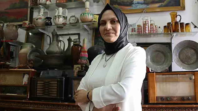 Eşinden bulaşan merak kadın girişimciyi antikacı yaptı