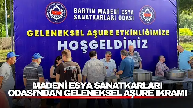 Esnaf Aşure Sofrasında Buluştu