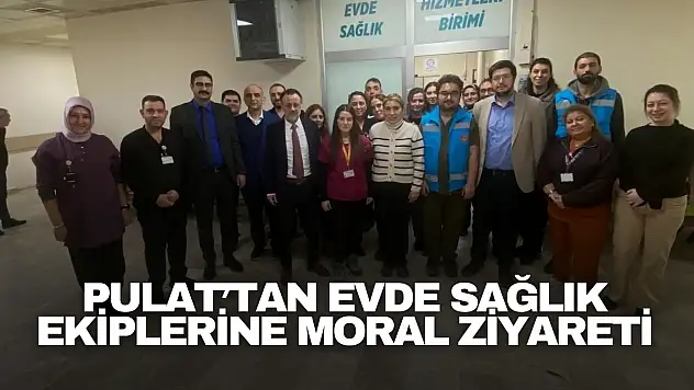 Evde Sağlık Ekiplerine Moral Ziyareti