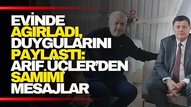 Evinde Ağırladı, Duygularını Paylaştı
