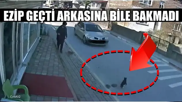 Ezip geçti arkasına bile bakmadı