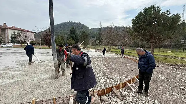 Fatih Mahallesi'nde tema park inşası başladı