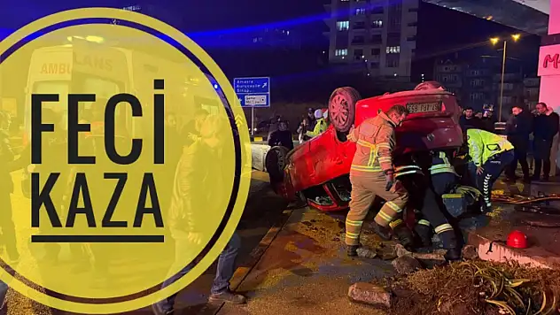 Feci kaza 1'i ağır 3 yaralı