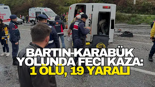 Feci Kaza 1 Ölü 19 Yaralı