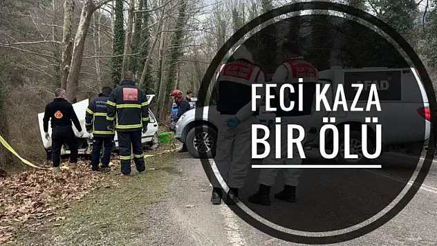 Feci kaza 1 ölü, 2 yaralı