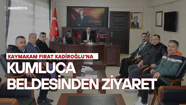 Fırat Kadiroğlu'na Kumluca Beldesinden Ziyaret