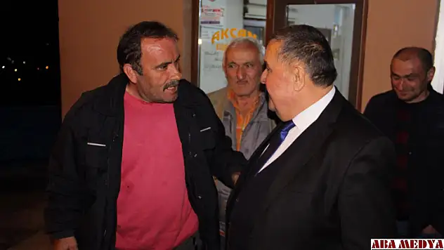 Fırıncıoğlu, köy sakinleri ile buluştu