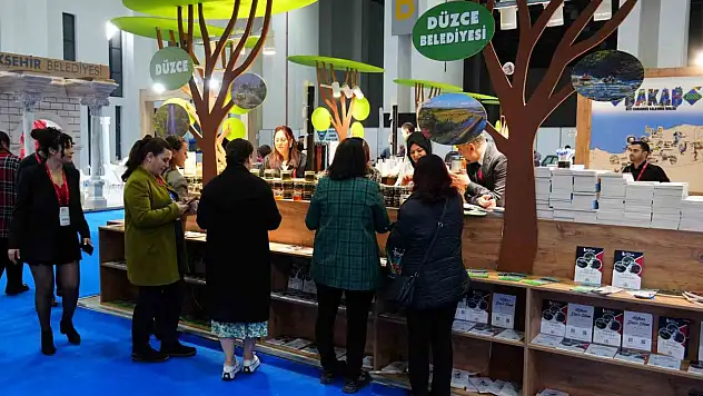 Fuar İzmir'de Düzce'ye ilgi büyük