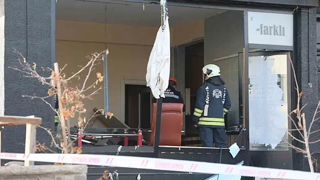 Gaz sıkışması patlamadı 1 yaralı