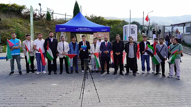 Gazze'ye yönelik farkındalık etkinlikleri düzenlendi