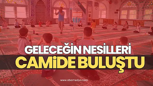Geleceğin Nesilleri Camide Buluştu