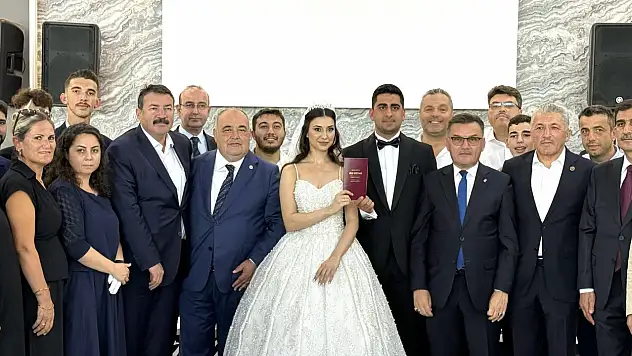 Genç Başkanın mutlu günü