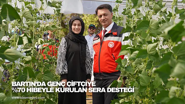 Genç Çiftçiye Hibeyle Kurulan Sera Desteği