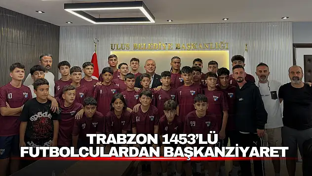 Genç sporcular Ulus'ta Başkan Uzun'la buluştu