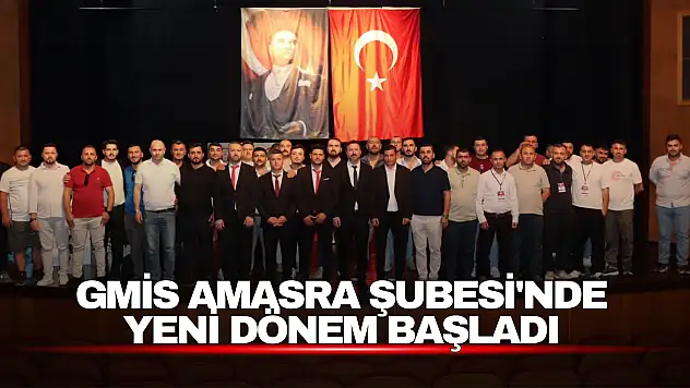 GMİS Amasra Şubesi'nde Yeni Dönem Başladı