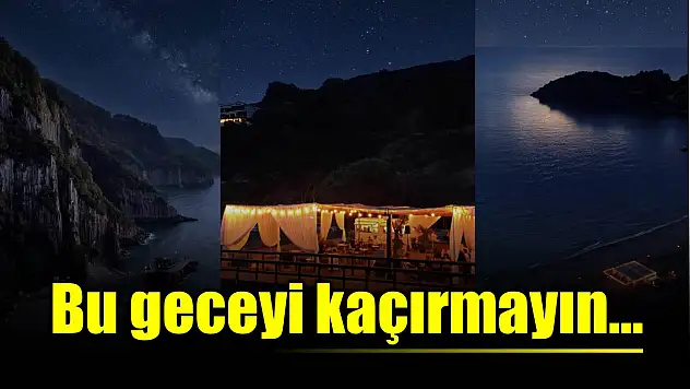 Gökyüzü şölenine davetlisiniz