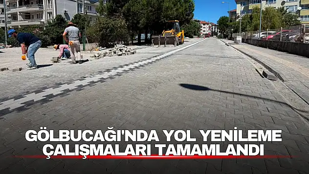 Gölbucağı'nda Yol Yenileme Çalışmaları Tamamlandı