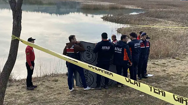 Gölete giren şahsın cansız bedeni bulundu