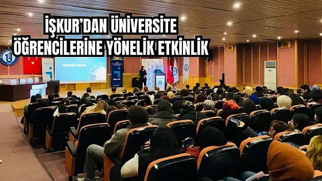 GÜÇ Programı ve Ulusal Staj Programı tanıtıldı