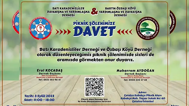 Gurbetteki Bartınlılar İstanbul'da buluşuyor