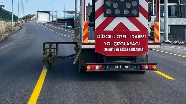 Güvenli sürüş için yeni çizgiler