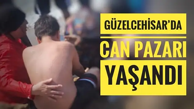 Güzcehisar'da can pazarı yaşandı