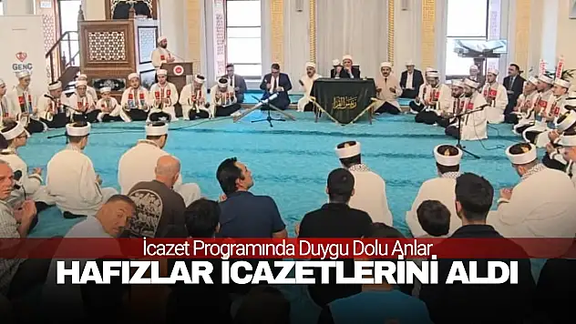 Hafızlar İcazetlerini Aldı