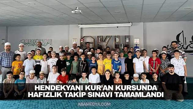 Hafızlık Takip Sınavı Tamamlandı
