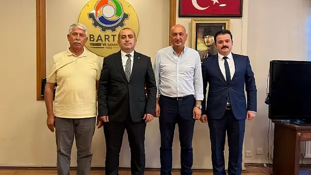 Halkbank Şube Müdürü Köktürk'ten TSO'ya ziyaret