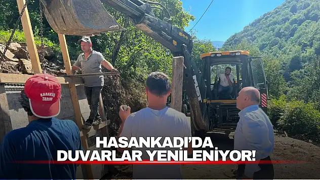 Hasankadı'da Duvarlar Yenileniyor!