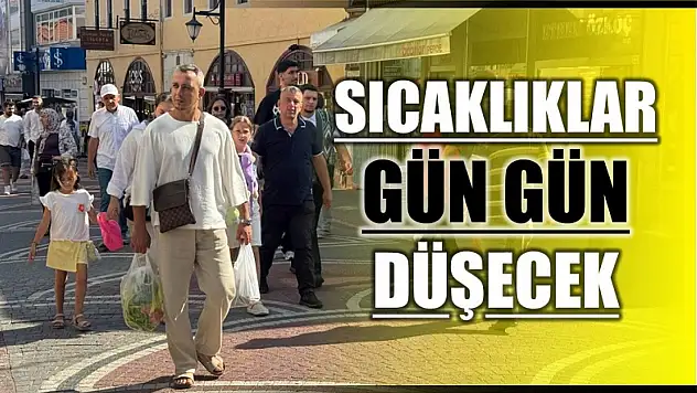Hava sıcaklıkları düşüşe geçiyor