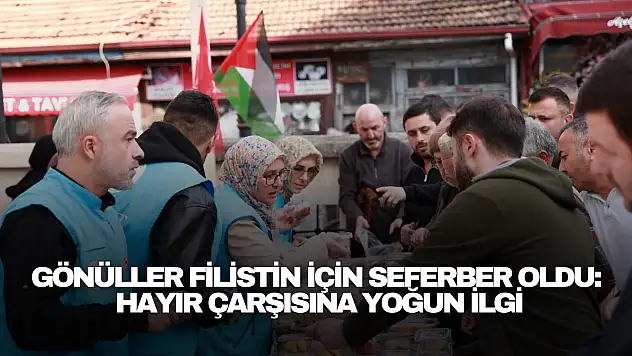 Hayır Çarşısına Yoğun İlgi